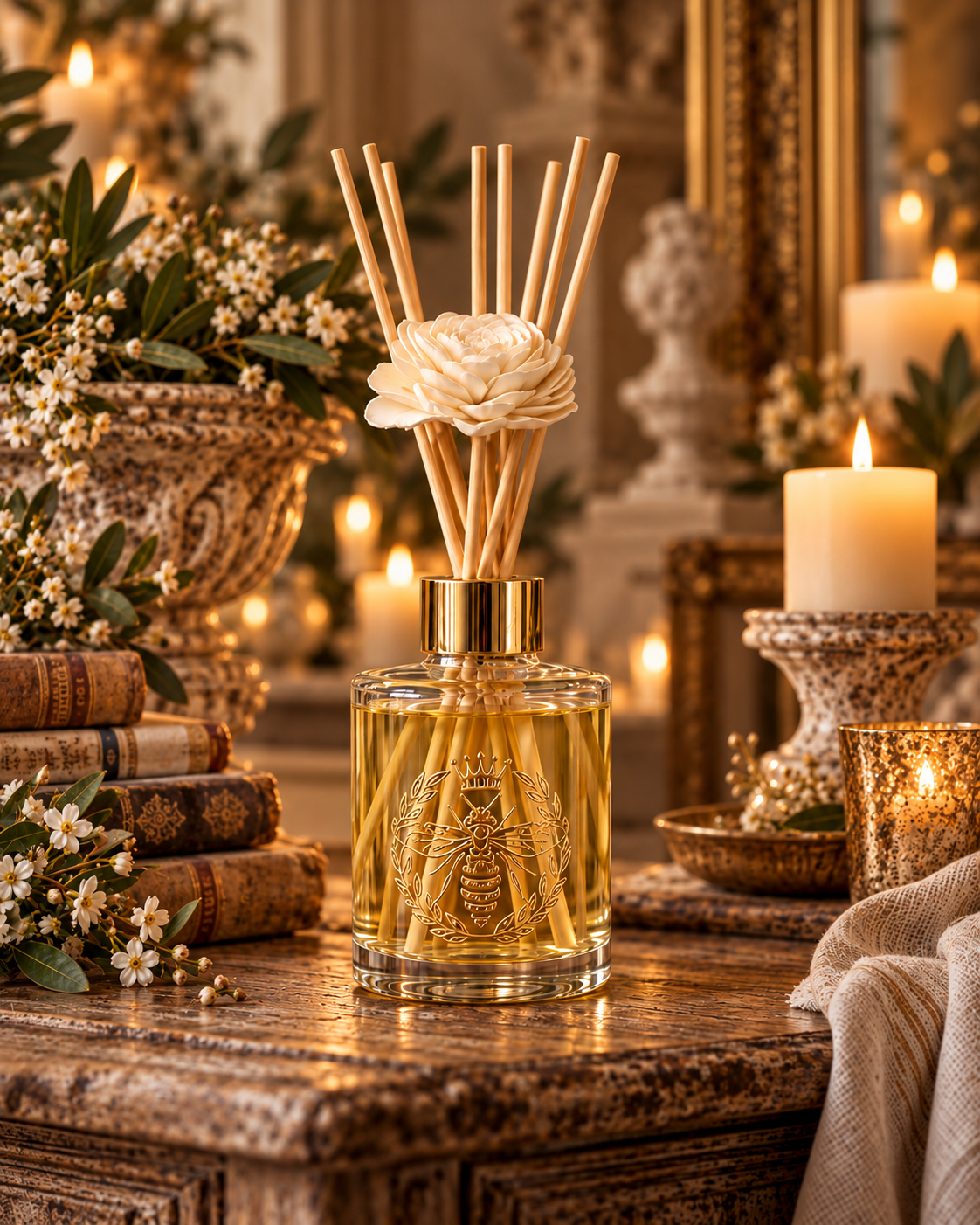 Italian Glass Reed Diffuser