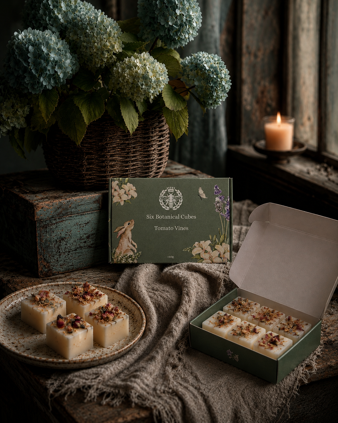Tomato Vines Soy Wax Melts - Carly's candles & wax melts