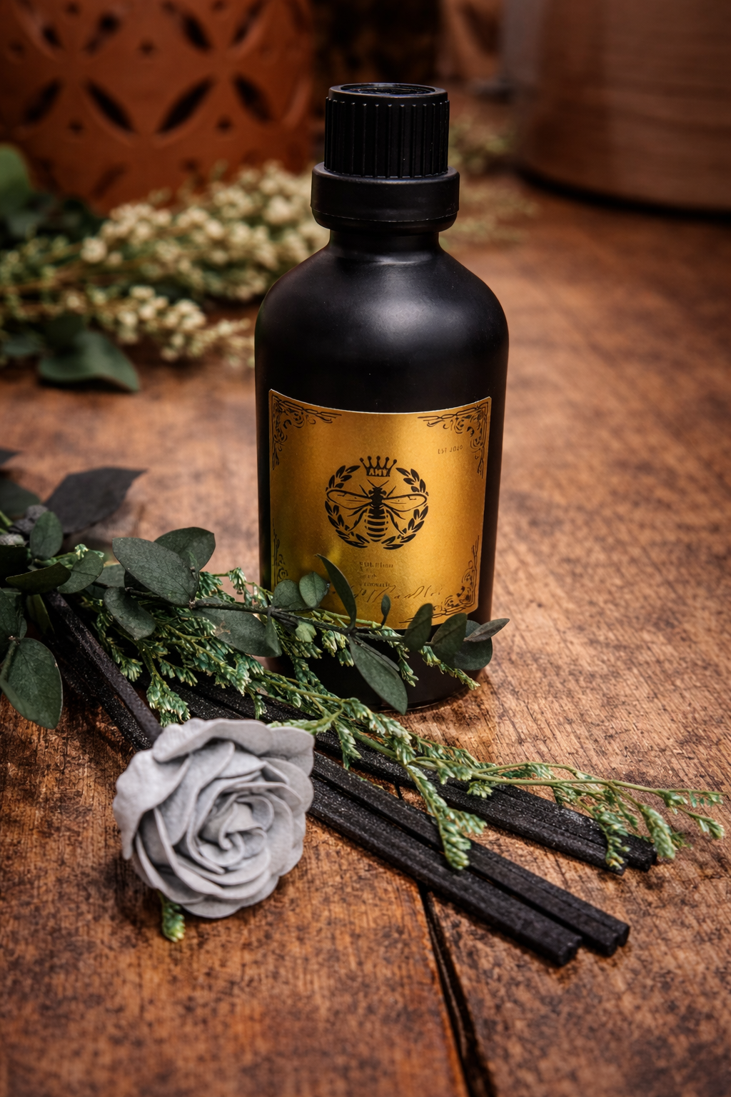 Black Pomegranate Reed Diffuser Refill - Carly's candles & wax melts
