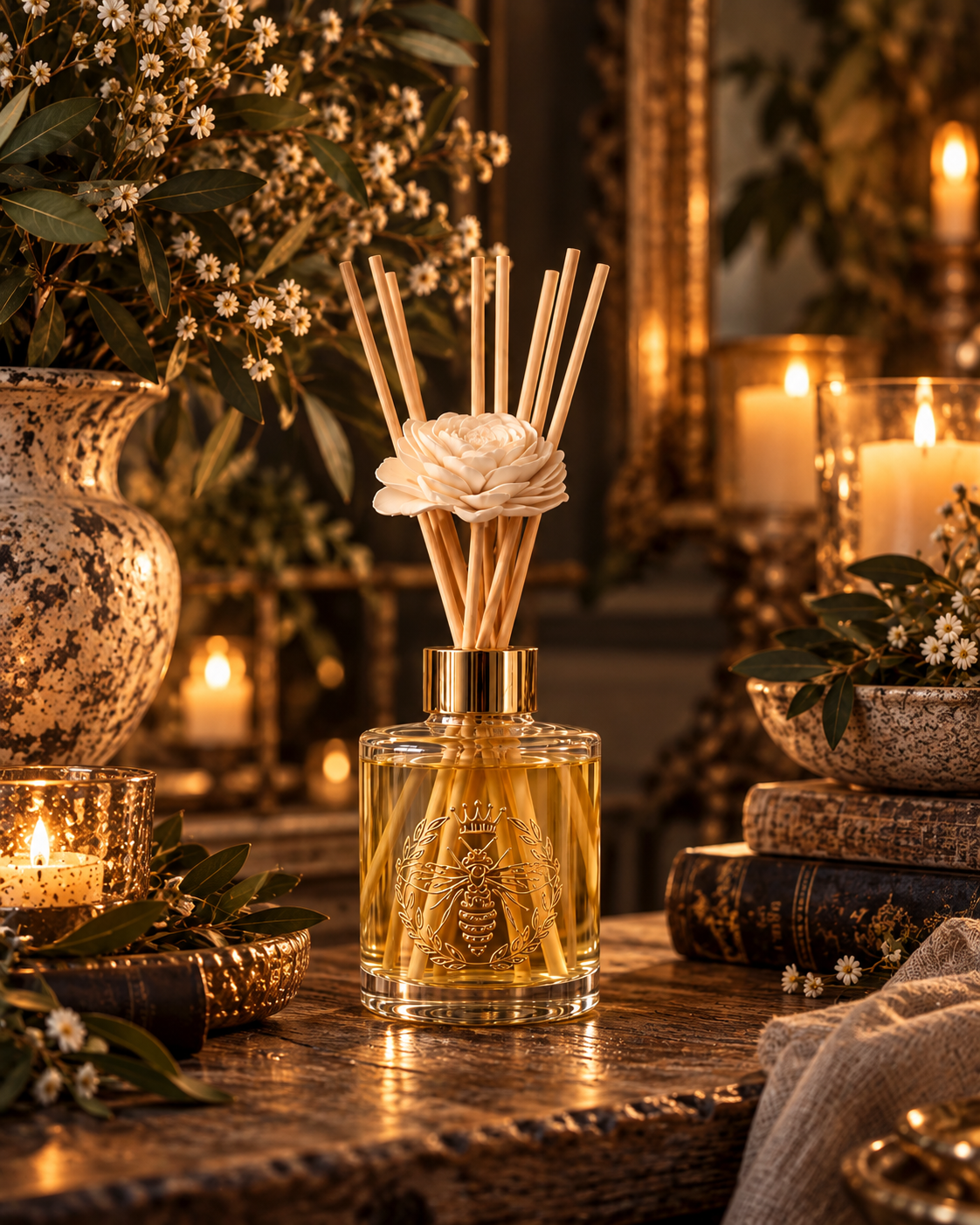 Italian Glass Reed Diffuser