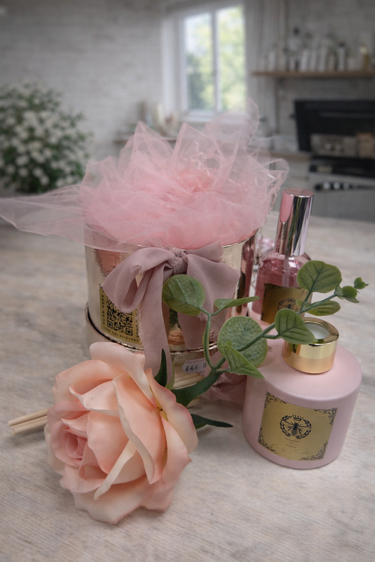 Strawberry & Rhubarb Collection - Carly's candles & wax melts