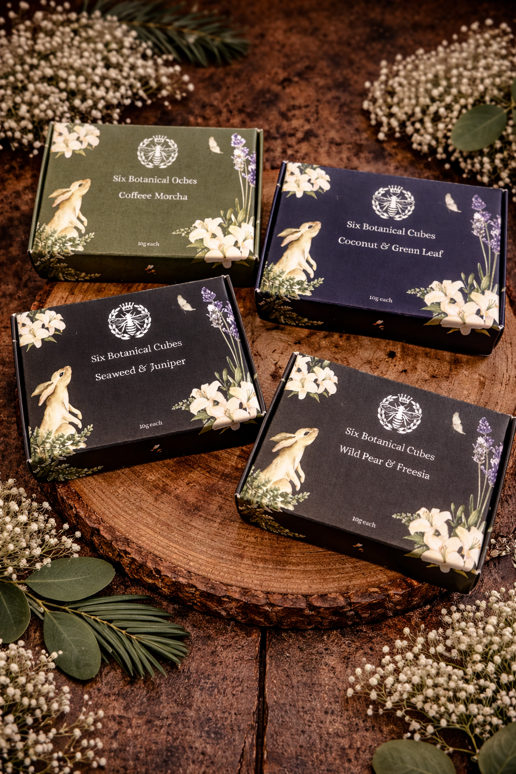 Botanical Wax Melt Discovery Subscription - 4 Boxes - Carly's candles & wax melts