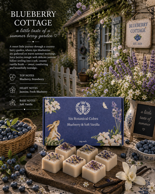 Blueberry & Vanilla Soy Wax Melts - Carly's candles & wax melts