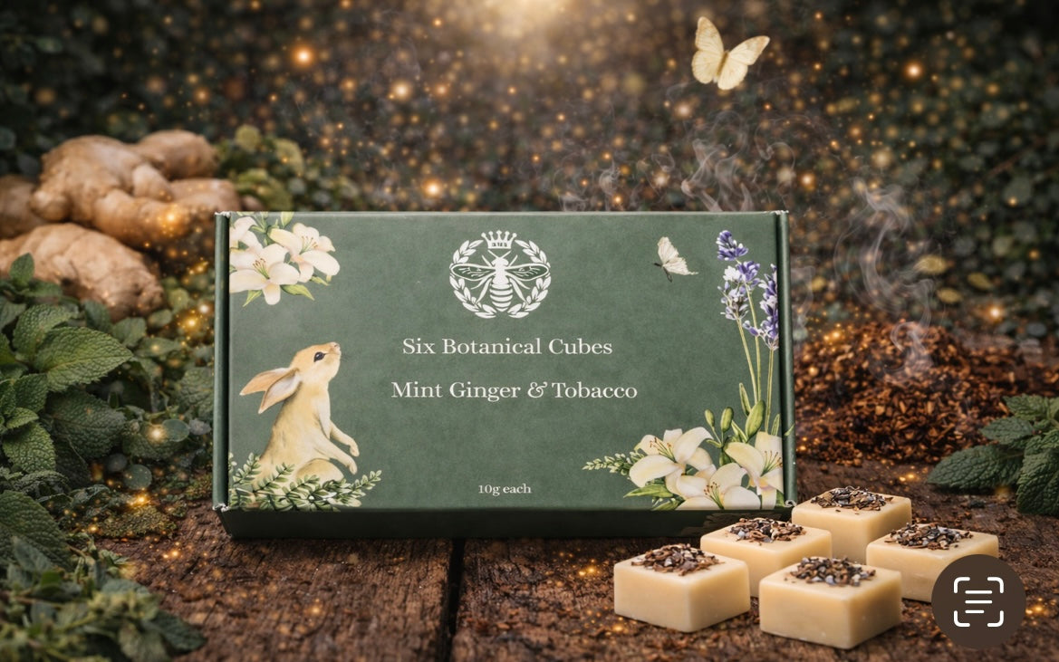 Mint, Ginger & Tobacco Soy Wax Melts - Carly's candles & wax melts