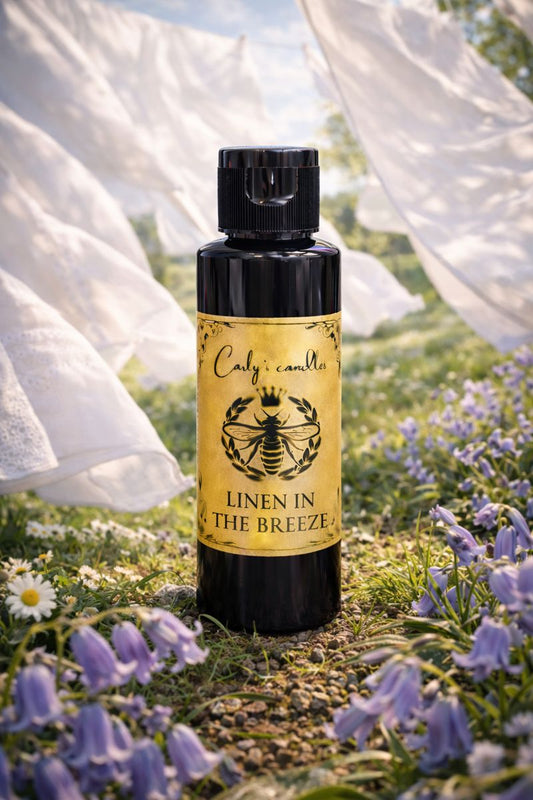 Fresh linen refill diffuser oil with 7 new reeds - Carly's candles & wax melts