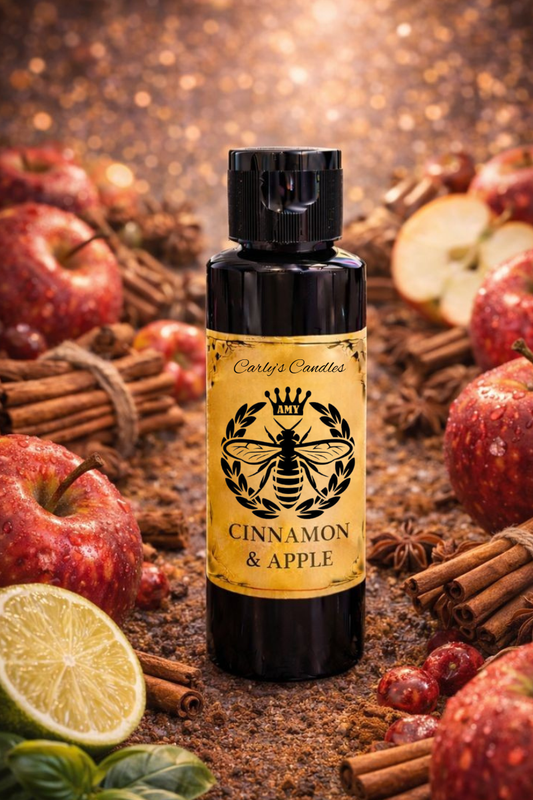 Luxury Cinnamon & Apple Diffuser Refill – Long Lasting Home Fragrance - Carly's candles & wax melts