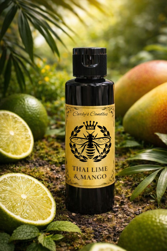 Diffuser refill - Thai lime &Mango- comes with new reeds - Carly's candles & wax melts