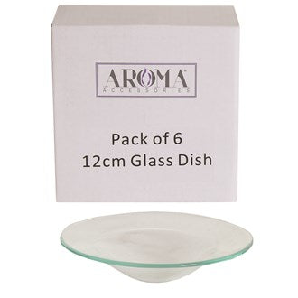 Replacement glass dish 12cm - Carly's candles & wax melts